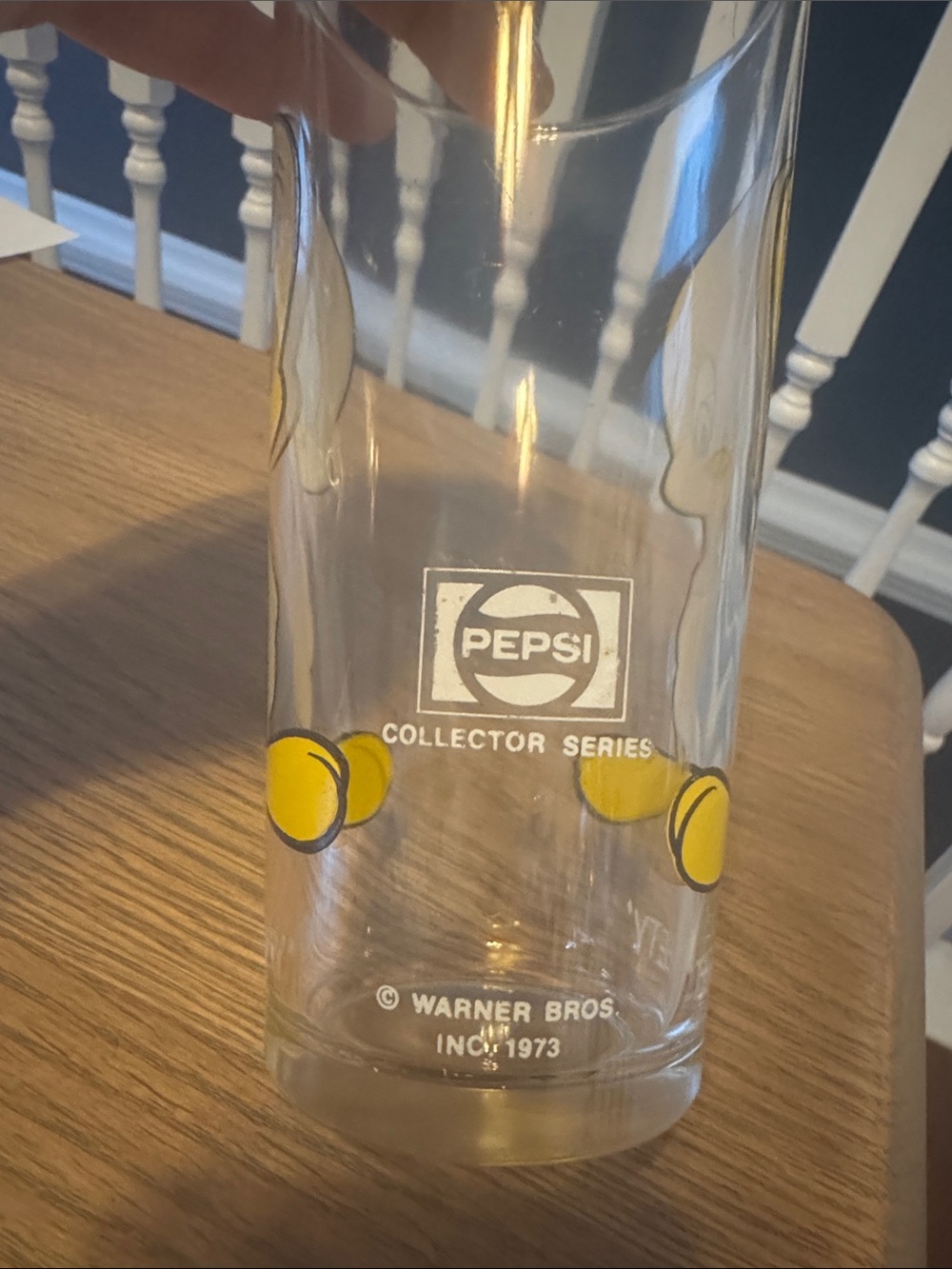 Vintage Pepsi collectors glasses. Tweety & Bugs Bunny Cartoon - Picture 4 of 4